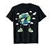 Dabbing Earth Day Shirt Funny Globe Dab Dance for Kids Boys T-Shirt