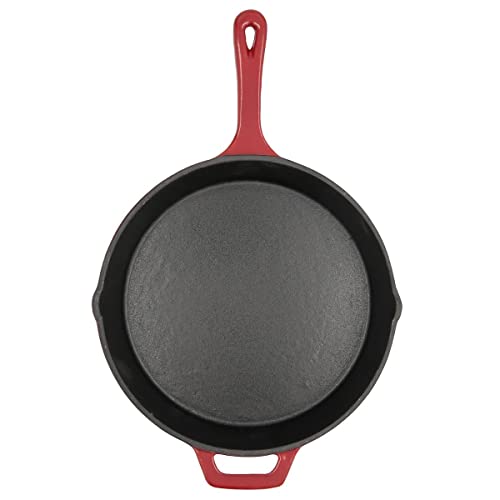 Imagen de Quid Bidasoa Fierro Sarten Hierro Esmaltado 26cm Rojo