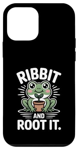 Ribbit And Root It Frog AD X}zP[X iPhone 12 mini p