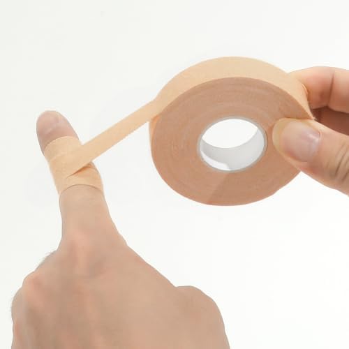 2 Rolls Skin Tone Finger Tape, 0.6 Inch x 32 Feet Athletic Tape — 사진 4