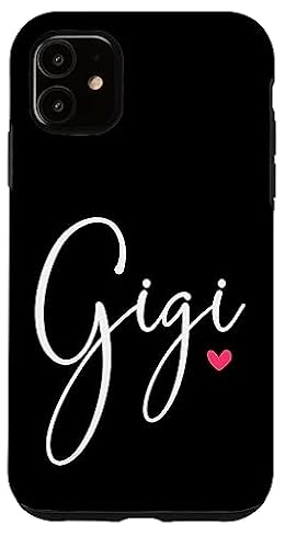 Gigi for Women Grandma Mother's Day Christmas Birthday Case for iPhone 11