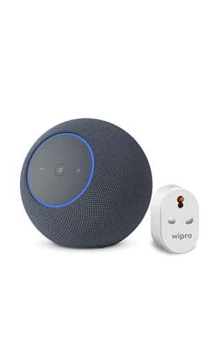 Image of Amazon Echo Studio (newest model), Alexa speaker with immersive spatial audio and Dolby Atmos, hands-free smart home management, Bluetooth, Graphite, combo with 16A Smart Plug