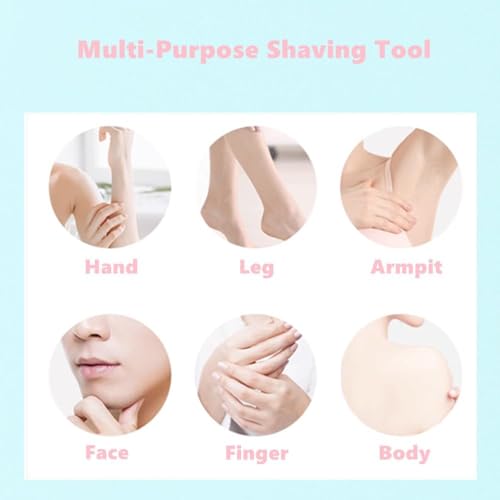 Image of AISHU Eyebrow Razor Shaper & Trimmer Touch-Up Eyebrow Razor Dermaplaning Too And Face Razor with Precision Guide cover Skin care kit wax-less for Women and Men (3 PCS FOLDING EYEBROW RAZOR)