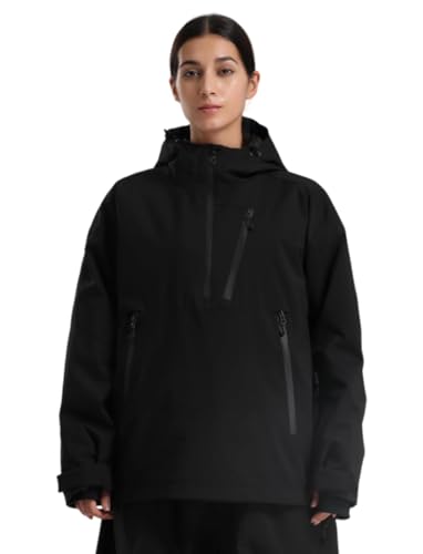 GSOU SNOW Womens Baggy Insulated Snowboard Jacket with Hood