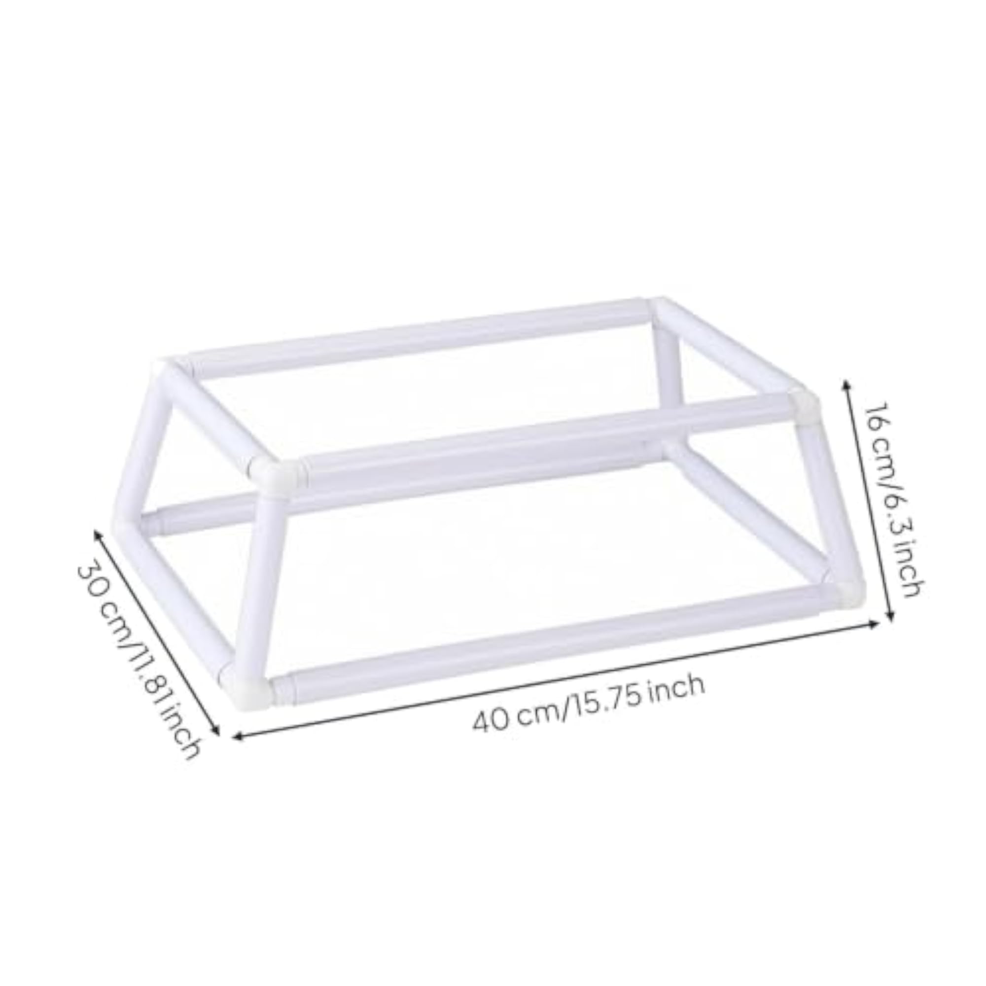 Rectangular Double-Layer Embroidery Frame Easy to Assemble