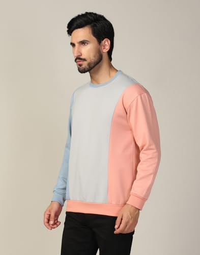 Image of INKKR Men's Full Sleeve Solid Sweatshirt (280 GSM)