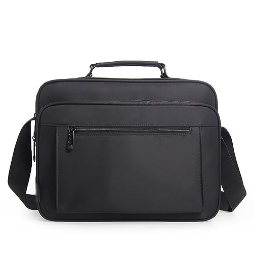 Waterproof Black Briefcase Brand Shoulder Bags For Women Messenger Bag Men's Crossbody Bags