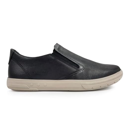 Sapatênis Pegada Slip On Masculino Em Couro 115962 38/43
