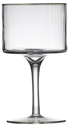 Set de 4 vasos Lyngby Glass Palermo Gold 320 ml miniatura 2