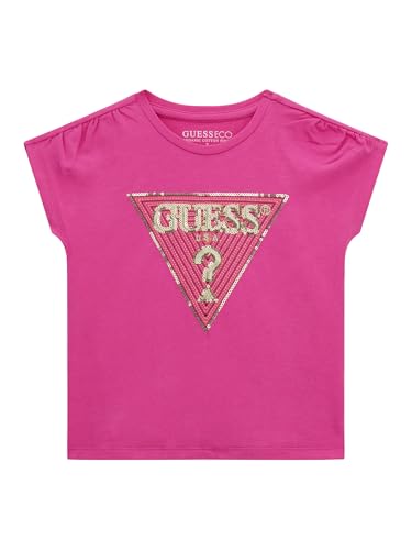 GUESS Girls' Eco Short Sleeve Batwing T-Shirt