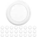 Sunco Lighting 24 Pack 5/6” LED Disk Lights Flush Mount Ceiling Light Fixture Recessed 5000K Daylight, 100W Equivalent 15W, 1050LM, Dimmable Low Profile Surface Mount ETL & Energy Star Listed