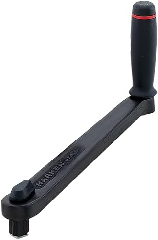 Harken Ball Bearing Winch Handles, 10in lock-in alum. winch handle