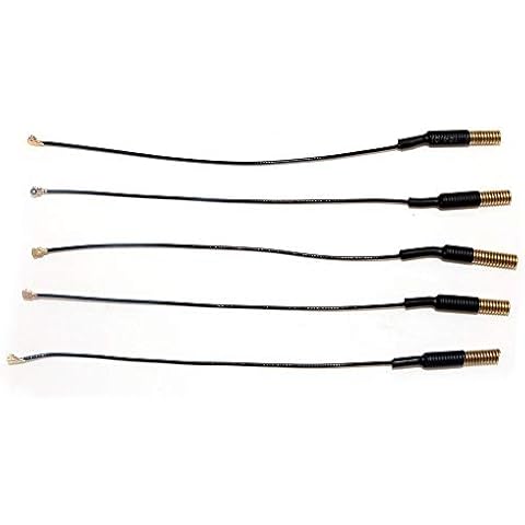 Fasizi 5pcs 433MHz Wireless 3dBi IPEX WiFi Spring Antenna for Ra-02 Module Lora OLED Board Cover