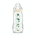 MAM Biberon Easy Active 2e âge, 330 ml – 6+ mois – Tétine débit X, vitesse ultra-rapide – Blanc