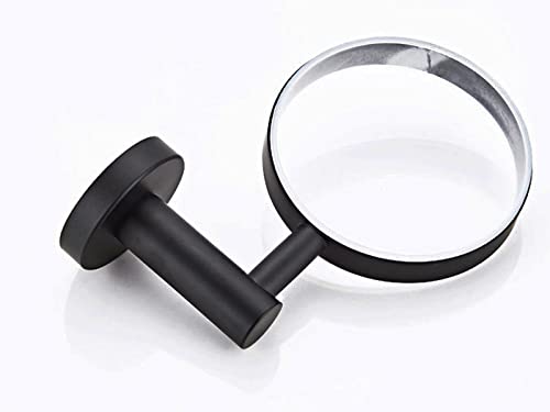 Evita el desorden en el aseo con este juego de accesorios de baño negro 6