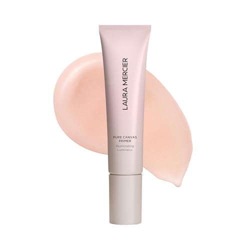 Laura Mercier Pure Canvas Primer, Improves and Extends Wear of Makeup, Hydrating, Blurring and Illuminating Formulas, Natural, Matte, and Radiant Finishes