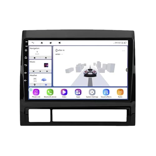 Evita cables sueltos en tu Hilux con esta Radio Coche 2 DIN y Carplay Inalámbrico