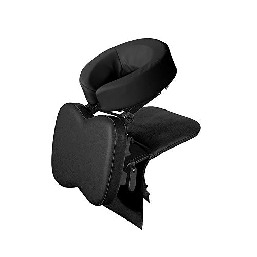 Master Massage Pack-n-go Massage Kit - Portable Face Down Tabletop Massage Kit Perfect for Easy To Carry With 2 Color Choices, 1Count, Black