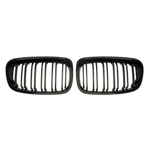 Calandre double lamelles noires pour BMW Série 1 F20 F21 2011-2014