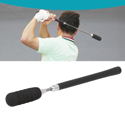 Bâton de swing rétractable en fer et caoutchouc compact et portable Pilipane