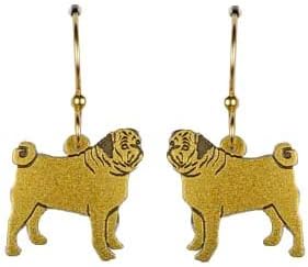 pug earrings amazon