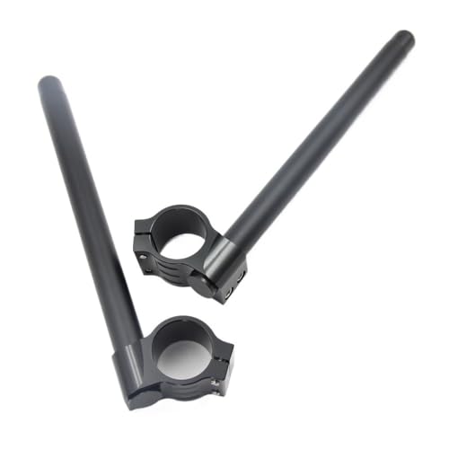 Guidon Riser de Moto CNC argenté 7/8 pouces pour tube de fourche universel