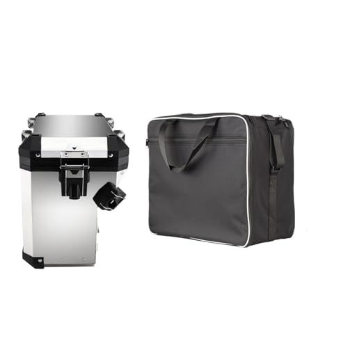 Solución para ordenar el equipaje de la moto con bolsas interiores para maletas laterales