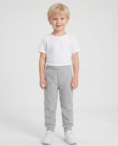 Image of Toddler Boys Warm Fleece Lined Microfleece Pants, 2-6 Years