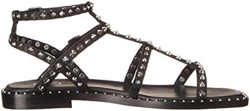 Ash Womens Women's Maeva Flat Sandal, Black, 8 | Image 5