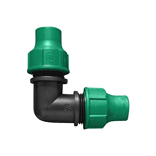 GF 06598 Raccord Coudé pour Tuyau Noir 16 mm