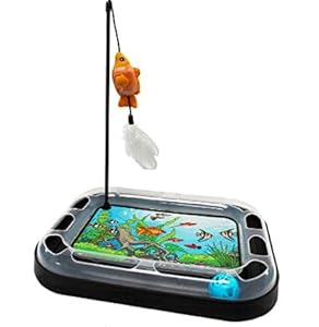 LovinPup Katzenkratzspielzeug mit Fisch Aquarium Design