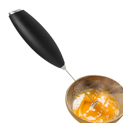 Espumador de leche de mano, bastón espumador de leche | Potente batidor de huevos para café, capuchino, leche, matcha, chocolate caliente