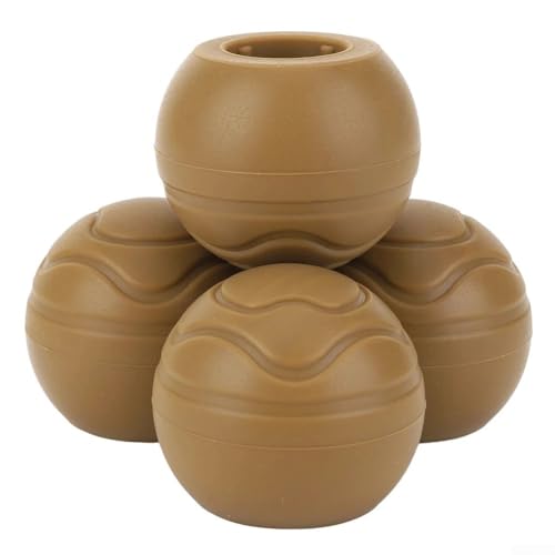 Funda para patas de silla de camping, 4 unidades, almohadilla de goma para patas de bola, protector de estabilidad mejorada para sillas de luna, cama de camping, uso al aire libre, se adapta a 22 mm