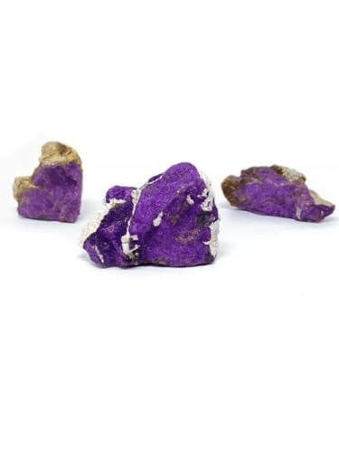 Purpurita Bruta Pedra Natural | Cristal da Purificação e Alta Energia | Conexão Espiritual, Proteção