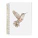 BitKan Vintage Floral Hummingbird Spiral Notebook, Hummingbird Lovers Gifts for Women Journal, Bird Journal for Women, Bird Watching Gifts Notebook 5.5x8.3 Inch-385