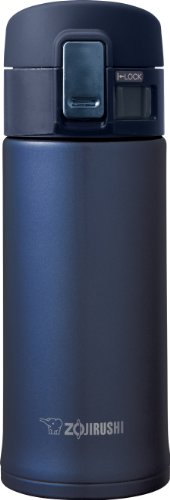 Zojirushi SM-KHE36AG Stainless Steel Mug, 12-Ounce, Smoky Blue