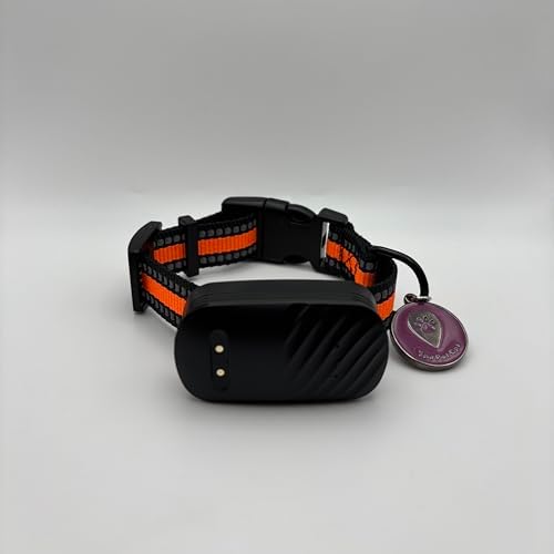 Coleira Rastreadora GPS para Cães e Gatos, À Prova D'água, Fita R...