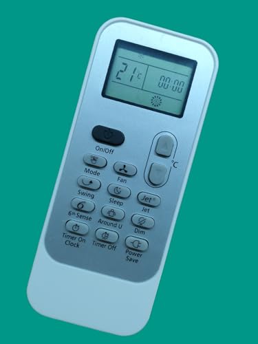 Image of AMAZOR Compatible /Replacement Whirlpool AC Remote Control - Suitable for 1 Ton, 1.5 Ton, 2 Ton Split & Window AC (Exact Matching Remote Required) (Model 13)