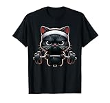 Photo Gallery divertente allenamento gatto palestra fitness sollevamento pesi palestra animale maglietta Photo Gallery divertente allenamento gatto palestra fitness sollevamento pesi palestra animale maglietta