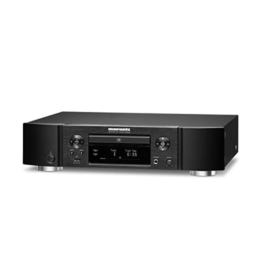 Marantz ND8006 Low-Profile 4-in-1 Digital Media Player: CD Player, Music Streamer, DAC & Pre-amp | with Airplay 2, Bluetooth & HEOS | Amazon Alexa Compatibility