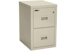 FireKing Fireproof 2-Drawer Vertical File Cabinet
