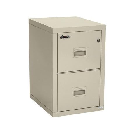 FireKing Fireproof 2-Drawer Vertical File Cabinet