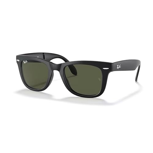 Ray-Ban RB4105 FOLDING WAYFARER Sunglasses For Men For Women+BUNDLE with ACCESSORY EYEWEAR KIT