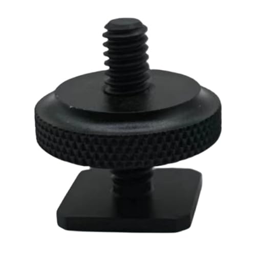 Versatilitys - Supporto a vite in metallo da 0,6 cm per fotocamere DSLR, durevole e sostenibile, supporto a vite per slitta a caldo