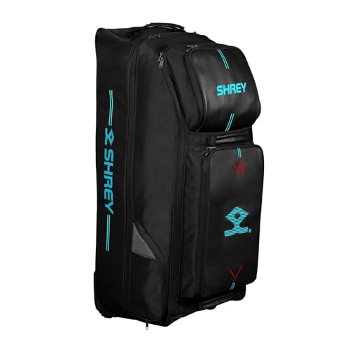 Image of Shrey Meta 150 Wheelie Cricket Bag-Black