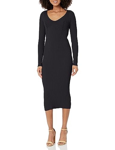 guess black dress long sleeve GUESS Little Black Dresses