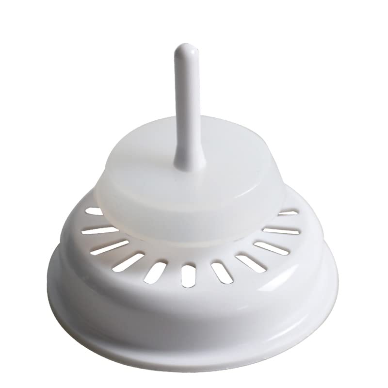 Colador de silicona blanco para fregadero de cocina miniatura 4