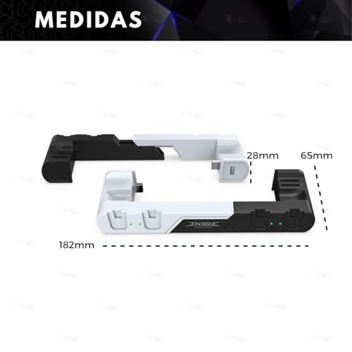 Base Dock de Carregamento Suporte Carregador Compatível com Switch e Oled Slots Porta Jogos Usb