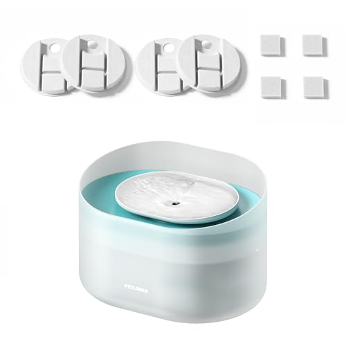 Fuente de agua PETLIBRO 2.1Gal con 4 filtros recambio