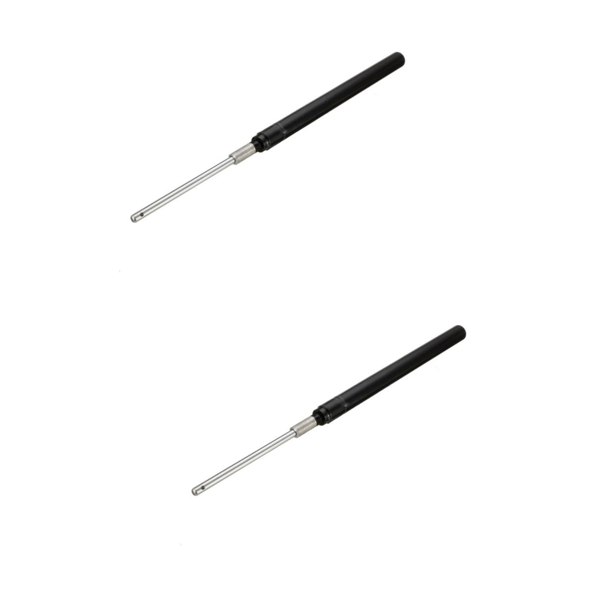 Happyyami 2piezas Abridor Automático De Ventanas Para Invernadero Ventilador De Ventanas Resistente y Funciona Energía Solar Automático De Temperatura Para Invernaderos Negro